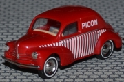 Renault 4CV dont une publicite PICON