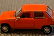 Renault 5 TL fra 1972. Når du skal holde deg til 1/87 skala, så er utvalget begrenset