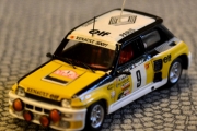 Renault 5 GT Turbo -  Rallye Monte Carlo 1981. Dette er vinnerbilen
