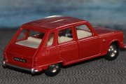 Renault 6 - Dinky Toys i 1/43 skala, men det vil komme et bilde til, dørene og panser kan åpnes