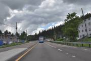 Så hvordan vil det bli her i fremtiden, her ved Gjelleråsen og videre nedover vil dem at veien skal bli en firefelts motorvei. Blir ikke like koselig å kjøre gamlebilen her da