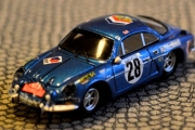 Alpine Renault A110 1600S - Rallye Monte Carlo 1971. Fører var Ove Andersson og kartleser var David Stone