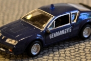 Renault Alpine A310 V6 Gendarmerie fra 1977. Gendarmerie benyttet A310 fra 1973 til 1987