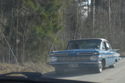 Så kommer det en Chevrolet Impala fra 1959, denne modellen fikk sin debut i 1958 og er en spesiell modell