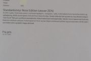Ikke gal pris dette