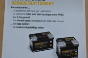 Renault batterier