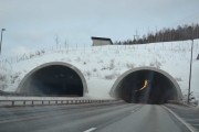 Ny tunnel, den tredje vi kjører inn i nå