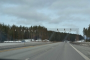 Det er nok av bom-steder på turen, lurer på hvor mye vi betaler totalt på turen oppover