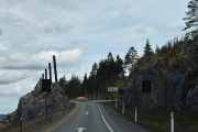 Innkjøringen til rasteplassen