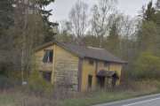 Har jeg tatt bilde skjevt? Eller er det huset som er skjevt?