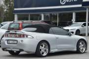 Siste bilen før vi ankommer Motor Forum i Elverum. Det er en Mitsubishi Eclipse Spyder fra 1997. Det var mange spesielle biler her da
