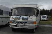 Men nå har vi kommet inn på bobil området, bobiler er jo i støtet i år grunnet ferie i Norge. Dette er en Fiat Ducato 280 fra 1990. Da ble den veteran i år, dette må være stas å reise rundt med