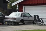 Her ser vi et prosjekt, en Opel Senator. Årstallet er jeg usikker på, men A1 kom i 1977 og A2 i 1982 så det er sikkert en veteran