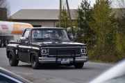 Men nå er det like før vi skal dra, må bare få med meg denne bilen. Det er en Chevrolet Stepside Pickup fra 1976, den var veldig velholdt og se på alle detaljene da