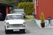 Denne var morsom, en Morris fra 1967. Veldig morsomt å se disse langs veien