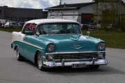Hvis jeg mister en bil så blir jeg ikke tilgitt her oppe, det er helt sikkert. Her kommer en Chevrolet Bel Air fra 1956