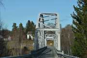 Dette er inngangsporten til all moroa i Våler, har jeg tatt bilde av den før tro? Det er Eidsfoss bro fra 1921