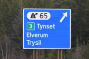 Men nå skal vi ta av til Elverum, tror jeg da...