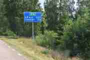 Nå har vi vel et par mil igjen før vi er framme der hvor vi skal overnatte