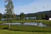 Før vi blir jagd bort kjører vi bort selv, men på turen tilbake ser vi en flott eiendom