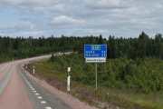 25 km til Malung, hvilken Mora de mener vet vi ikke, og det gir vi blaffen i