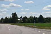 Järna Kyrka må være neste, bygd i 1822, men brant ned i 1978 og gjenoppbygd i 1982