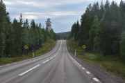 Så er det bare å trå klampen i bånn, her går milene unna