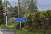 Så ferden går videre, vi kjører i gjennom Bjørkelangen