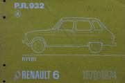 Og igjen, takk Magnus for denne også, P.R. 932 R1181 RENAULT 6 1970-1974. Og da blir det ikke flere bilder fra denne turen, takk for at dere fulgte oss