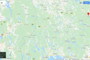 Vi har beregnet at det er ca. 40 mil å kjøre så vi må planlegge en overnatting på veien. Det er tross alt over 6 timer å kjøre i normal fart og det har ikke vi