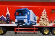 RENAULT Magnum 2000 dunkelrot mit weiber Schneelandschaft