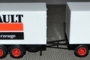 CAMION RENAULT PORTEUR + SA REMORQUE NUTZFAHRZEUGE