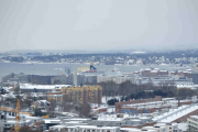 Vi er ved Svartdalsveien og tar en ny titt utover Oslo, ser du også Frammuseet som jeg?