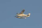 Morten 27 mai 2018 - Sjøfly over Høyenhall. I ettertid så ser jeg at dette er N3547T som er en Cessna T206H Turbo Stationair II fra 2001