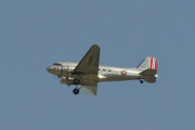Knut lørdag 7 juli 2018 - Dakotaen. eller DC-3 om du vil. Helt riktig, det er LN-WND som er en McDonnell Douglas C-53D Skytrooper fra 1942 som Stiftelsen Dakota Norway eier