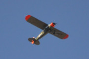 Morten 1 juli 2018 - Kl. 12.20. LN-ACF over Høyenhall, det er en Piper PA-19 Super Cub fra 1953 som Veteranflygruppa DFK eier