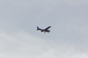 Morten 11 august 2018 - Kl. 11.33 Cessna over Høyenhall, dette flyet har vi sett mange ganger før. Jeg tror det er en Cessna 172