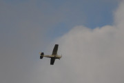 Morten 5 september 2018 - LN-NRF over Høyenhall, vi må også se på himmelen eller skyene når vi ser på disse fantastiske flyene