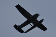 Morten 1 august 2019 - LN-LMG over Høyenhall. Det er en Cessna A185F Skywagon fra 1977 som Tore eier