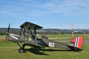 Morten 24 august 2019 - LN-BDM på Kjeller flyplass, her står Nedre Romerike Flyklubb Veteranflygruppa sin DeHavilland DH 82A Tiger Moth nr. 153 fra 1941