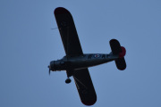 Morten 29 august 2019 - LN-TSN over Høyenhall, dette er Noorduyn Norseman fra 1944 R-AF, som jeg tidligere har snakket om. Den eies av Norsk Luftfartsmuseum og opereres av Norwegian Spitfire Foundation