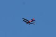 Morten 13 juli 2019 - LN-ADC over Høyenhall. Det er en DeHavilland DH-82A Tiger Moth II fra 1935 som Marius eier