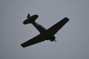 Morten 16 juni 2019 - LN-WNH over Høyenhall, men dem som kommer i dag både høres og er nok litt sinte. Dette er en North American AT-6D Harvard fra 1943 som Sameiet Warbird Aviation eier