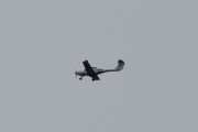Morten 1 mai 2019 - LN-LFT over Høyenhall, det er en Diamond DA 40 D Star fra 2003 som Luftfartsskolen eier