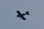 Morten søndag 1 september 2019 - LN-FRV over Høyenhall, klokken er 08.21. Denne var ikke lett - var svart som bare det