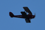 Morten 21 september 2019 - LN-ADC over Ekeberg, det er et Tiger Moth dH82 fra 1935