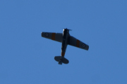 Morten 21 september 2019 - LN-TEX også kalt KF568 tar en loop over Ekeberg. LN-TEX ble bygget i 1944 av North American for Royal Air Force og den fikk registrering KF568 og motorlyden er fantastisk