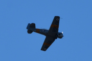 Morten 21 september 2019 - LN-TEX også kalt KF568 tar en loop over Ekeberg. Vingespennet kan være rundt 12,80 m, men nå bare gjetter jeg