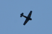 Morten 21 september 2019 - LN-TEX også kalt KF568 tar en loop over Ekeberg. Der rullet han seg til den andre siden gitt