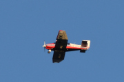 Morten 22 september 2019 - LN-DFK over Høyenhall, tar jeg ikke feil så er det Drammen Flyklubb som eier dette. Tror faktisk dette er det siste flyet i dag